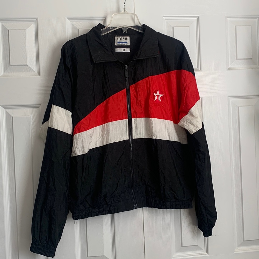 Vintage Texaco zip-up wind breaker